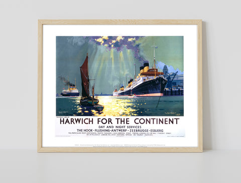 Harwich For The Continent - 11X14inch Premium Art Print