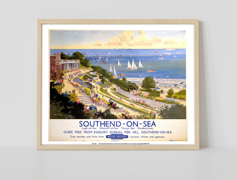 Southend-On-Sea - Pier Hill - 11X14inch Premium Art Print
