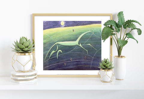 Uffington White Horse - 11X14inch Premium Art Print