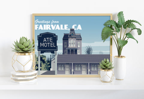 Film Poster - Bates Motel - Day Time - Premium Art Print
