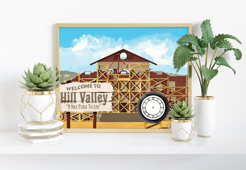 Film Poster - Hill Valley 1885 - 11X14inch Premium Art Print