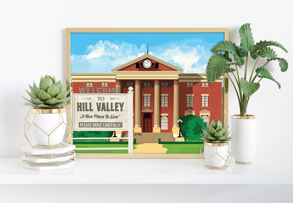 Film Poster - Hill Valley 1955 - 11X14inch Premium Art Print