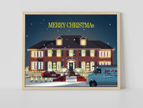 Film Poster - Lonely Christmas - 11X14inch Premium Art Print
