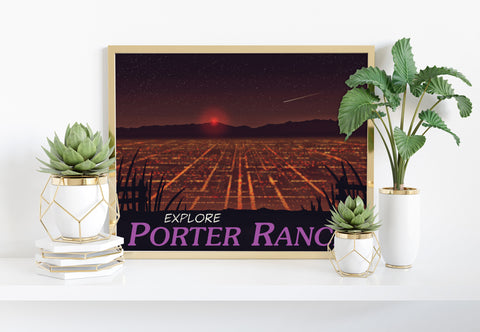 Film Poster - Extra-Terrestrial City - Premium Art Print