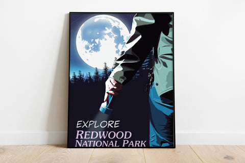 Film Poster - Extra-Terrestrial Park - Premium Art Print