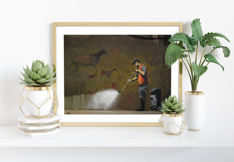 Graffiti Art - Cave Paintings - 11X14inch Premium Art Print