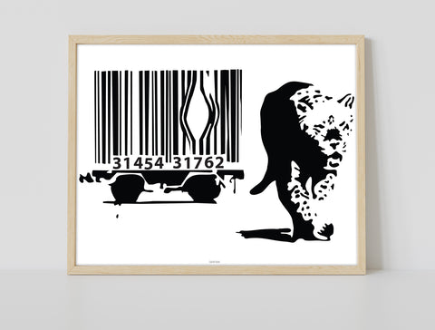 Graffiti Art - Escape - 11X14inch Premium Art Print