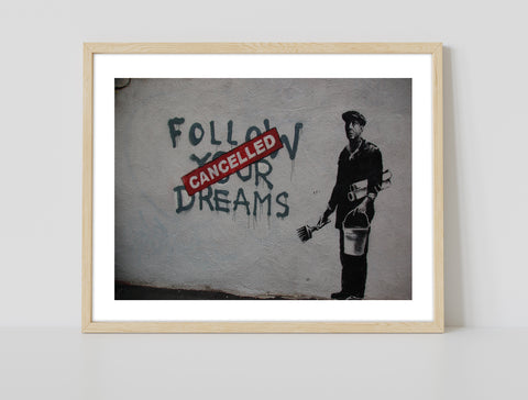 Graffiti Art - Cancelled - 11X14inch Premium Art Print