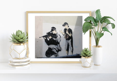 Graffiti Art - Bang - 11X14inch Premium Art Print