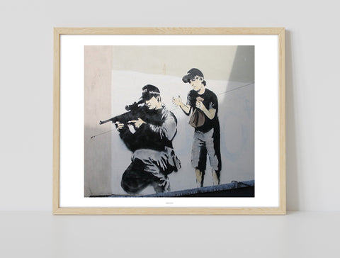 Graffiti Art - Bang - 11X14inch Premium Art Print
