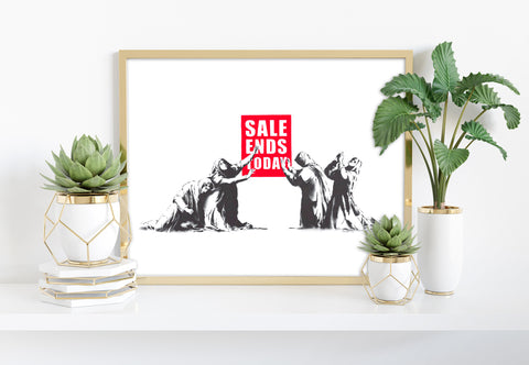 Graffiti Art - Religous Sale - 11X14inch Premium Art Print
