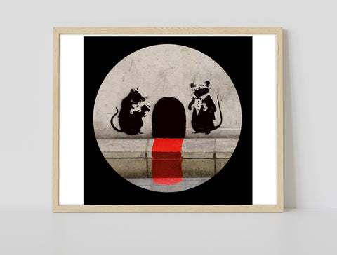 Graffiti Art - Red Carpet Event - 11X14inch Premium Art Print