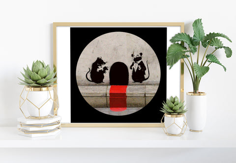 Graffiti Art - Red Carpet Event - 11X14inch Premium Art Print