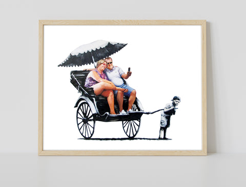 Graffiti Art - Tuc Tuc - 11X14inch Premium Art Print