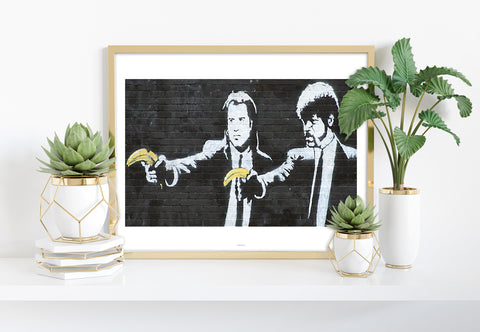 Graffiti Art - Banana Gun - 11X14inch Premium Art Print