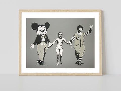 Graffiti Art - Iconic Images - 11X14inch Premium Art Print