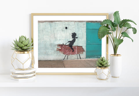 Graffiti Art - Rodeo - 11X14inch Premium Art Print