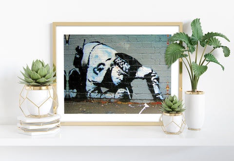 Police Officer - 11X14inch Premium Art Print