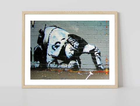 Police Officer - 11X14inch Premium Art Print
