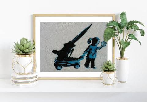 Toy Missile - 11X14inch Premium Art Print