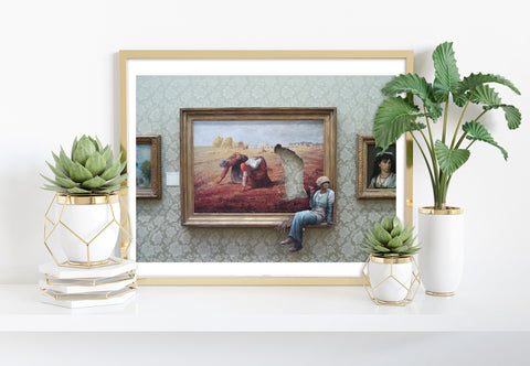 Retired From Painting - 11X14inch Premium Art Print