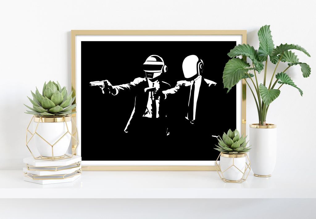 Pulp Fiction X Daft Punk - 11X14inch Premium Art Print