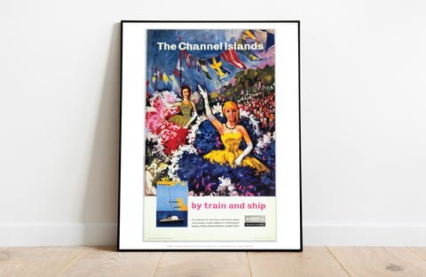 The Channel Islands, By Train And Ship - Premium Art Print