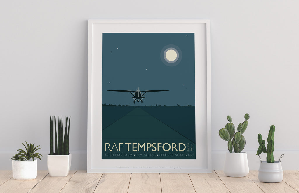 Poster - Raf Tempsford - 11X14inch Premium Art Print
