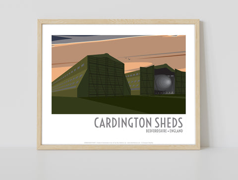 Cardington Sheds - 11X14inch Premium Art Print