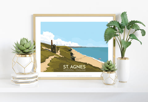 St Agnes, Cornwall - 11X14inch Premium Art Print