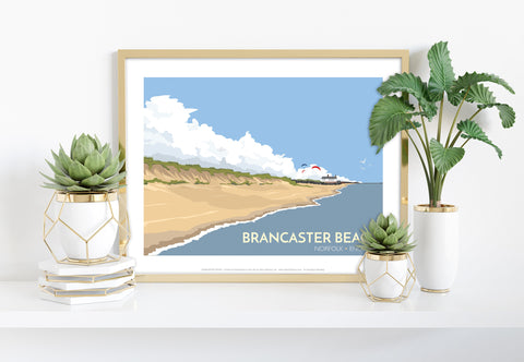 Brancaster Beach - Norfolk - 11X14inch Premium Art Print