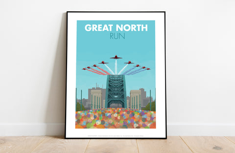 Poster - Great North Run - 11X14inch Premium Art Print