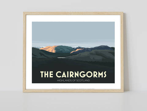 The Caringorms - Scotland - 11X14inch Premium Art Print