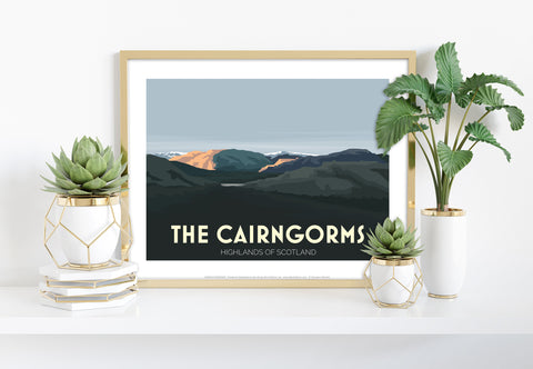The Caringorms - Scotland - 11X14inch Premium Art Print