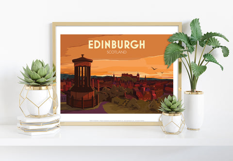 Edingburgh - Scotland - 11X14inch Premium Art Print