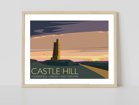 Castle Hill - West Yorkshire - 11X14inch Premium Art Print