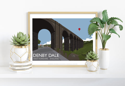Denby Dale - West Yorkshire - 11X14inch Premium Art Print