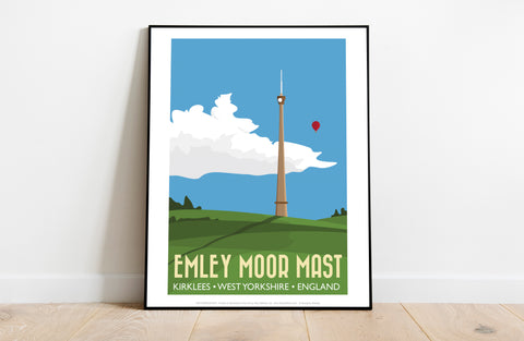 Poster - Emley Moor Mast - 11X14inch Premium Art Print