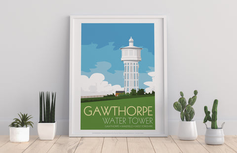 Poster - Gawthorpe Water Tower - 11X14inch Premium Art Print