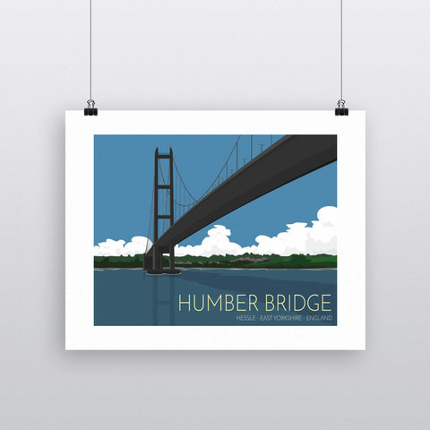 The Humber Bridge, Yorkshire 11x14 Print