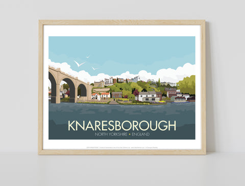 Knaresborough - North Yorkshire - 11X14inch Premium Art Print