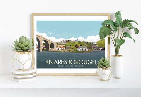 Knaresborough - North Yorkshire - 11X14inch Premium Art Print