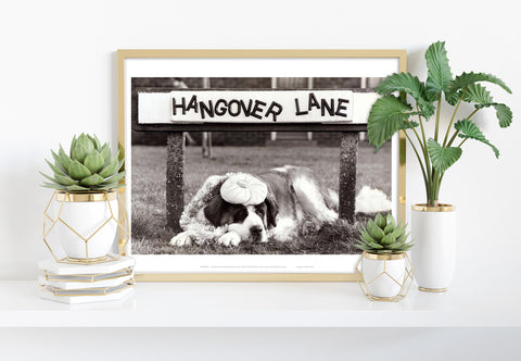 Hangover Lane - 11X14inch Premium Art Print