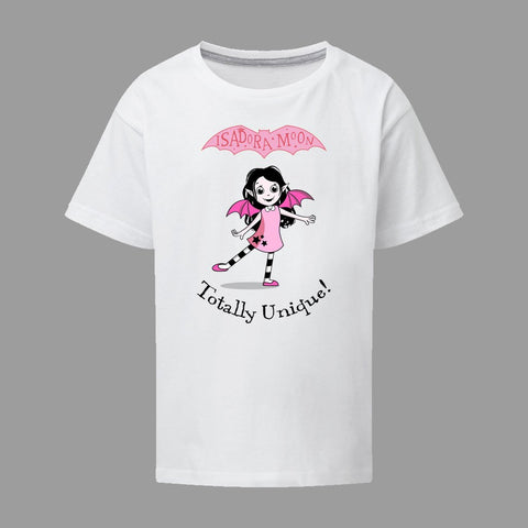 Isadora Moon is Totally Unique! White t-shirt