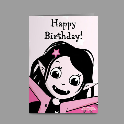 Isadora Moon Happy Birthday! Greeting card