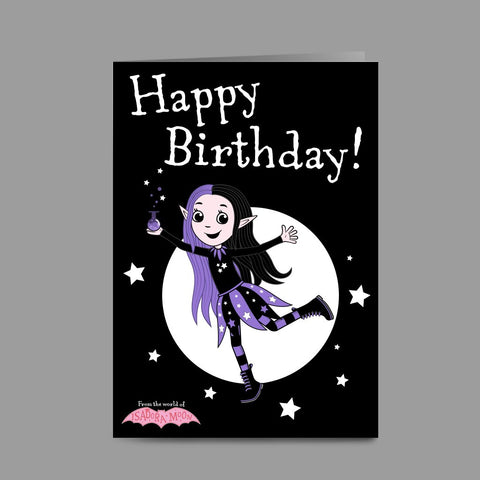 Mirabelle Happy Birthday 5x7 greeting card