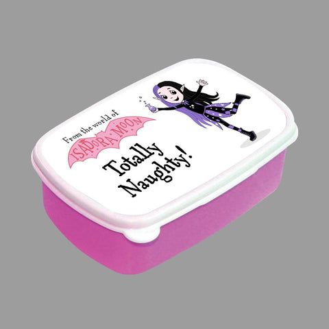 Mirabelle is Totally Naughty! Pink lunch box