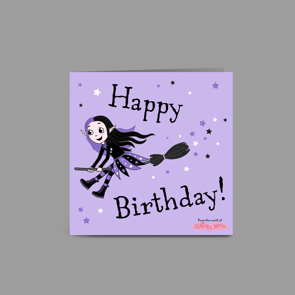 Mirabelle Happy Birthday Square greeting card