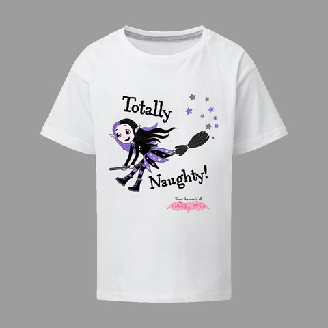 Mirabelle is Totally Naughty! White t-shirt