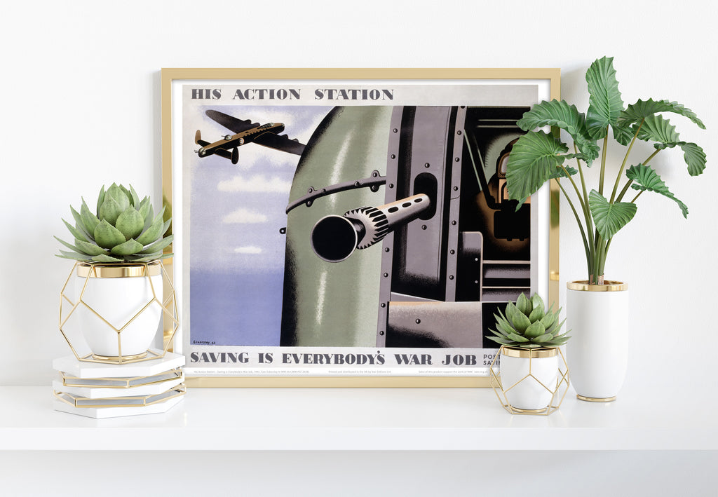 Action Station - 11X14inch Premium Art Print